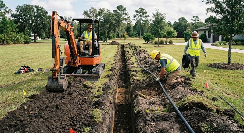 Irrigation Trenching in Salt Lake City, UT