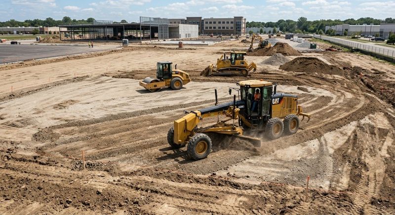 Parking Lot Gravel Repair in Cypress, TX