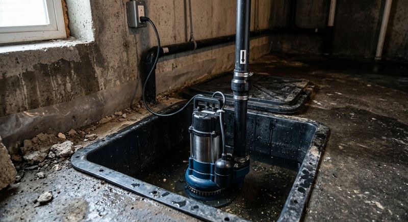 Sump Pump Plumbing in Boston, MA
